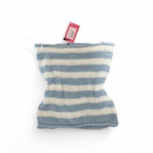 Edikted Women's Blue and White Vest